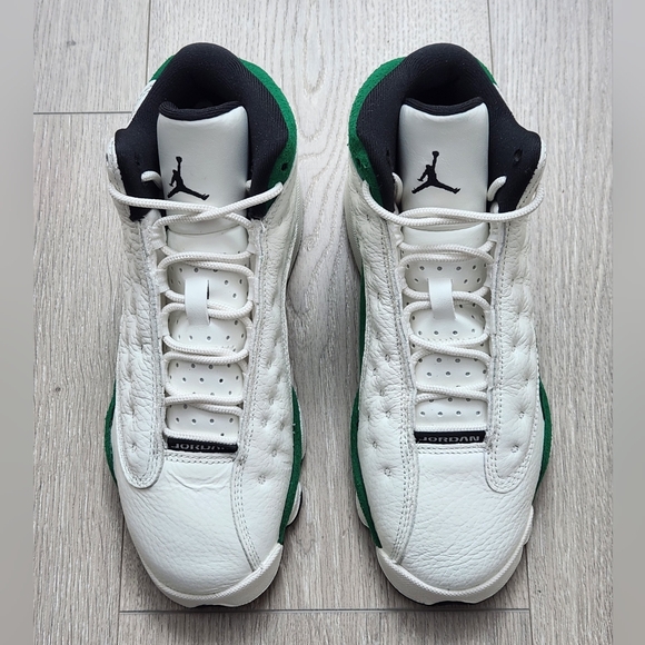 Nike Air Jordan 13 Retro Pine Green HQ0780-103 Youth Sz 4 / Women's Sz 5.5 New - Picture 3 of 10